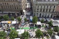 Flower square in Zagreb