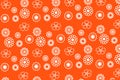 Flower Texture orange background Royalty Free Stock Photo