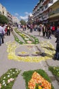 Flower torch festival