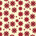 Flower vector pattern