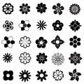 Flower vector set