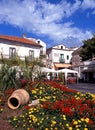 Flowerbed in town square, Ravello.