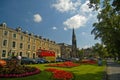 Flowerbeds at harrogate Royalty Free Stock Photo