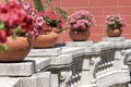 Flowered balcony Royalty Free Stock Photo