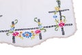 Flowered Hankerchief Border Royalty Free Stock Photo