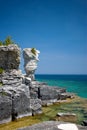 Flowerpot Island Royalty Free Stock Photo