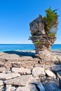 Flowerpot Island on Lake Huron Royalty Free Stock Photo