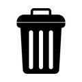 Trash can icon Royalty Free Stock Photo