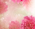 Flowers Abstract Design Art Background Royalty Free Stock Photo