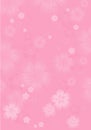 Flowers background. Flowers design. Vector abstract illustration. Light Pink Sakura blossoms background. Vector