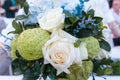 Flowers bouquet arrange decoration Royalty Free Stock Photo