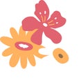 Flowers Bouquet Icon Royalty Free Stock Photo