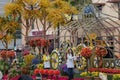 Flowers and Butterfiles in the Rose Bowl Parade