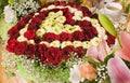 Flowers and celebratory table.