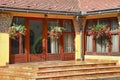 Flowers Decoration of Wall and Windows