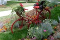 Flowers exposed on Floraart, 52 international garden exhibition on lake Bundek in Zagreb