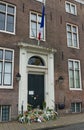 Flowers at french consulate