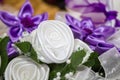 Flowers gift-testimony Royalty Free Stock Photo