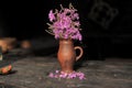 flowers of ivanka in a ceramic jug