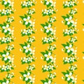 Flowers jointless pattern