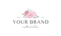 Flowers Logo Design - Feminine, vintage, beauty design.