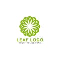 Flowers Logo Design Inspiration vector Royalty Free Stock Photo