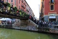 Flowers market, Milano Royalty Free Stock Photo