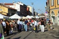 Flowers market, Milano Royalty Free Stock Photo