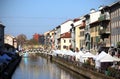 Flowers market, Milano Royalty Free Stock Photo