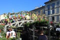 Flowers market, Milano Royalty Free Stock Photo