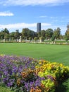 Flowers and Montparnasse Tower