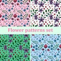 Flowers pattern