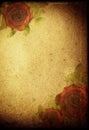 Flowers retro background Royalty Free Stock Photo