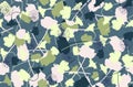 Flowers seamless pattern