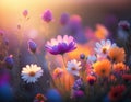 Flowers - Soft Focus Effect. Depth of Field. DOF - Depth of Field.