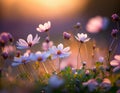 Flowers - Soft Focus Effect. Depth of Field. DOF - Depth of Field.