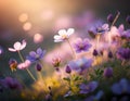 Flowers - Soft Focus Effect. Depth of Field. DOF - Depth of Field.