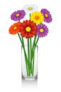 Flowers in vase Royalty Free Stock Photo