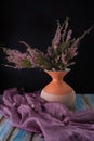 Flowers in a vase. Royalty Free Stock Photo