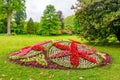 Flowers in Versailles park, Paris suburbs, France Royalty Free Stock Photo