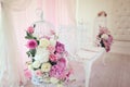 Flowers wedding decor Royalty Free Stock Photo