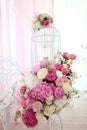 Flowers wedding decor Royalty Free Stock Photo