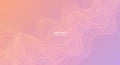 Flowing abstract lines with soft, wavy patterns cover the image, creating a sense of Royalty Free Stock Photo