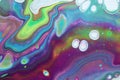 Flowing abstract rainbow of retro colors for backgrounds.