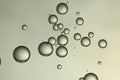 Flowing bubbles Royalty Free Stock Photo