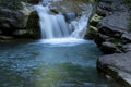 Flowing creeks wading through the mountains 2. Royalty Free Stock Photo