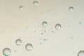 Flowing gas bubbles Royalty Free Stock Photo