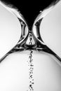 Flowing hourglass Royalty Free Stock Photo