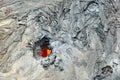 Flowing lava close up, Big Island, Hawaii Royalty Free Stock Photo