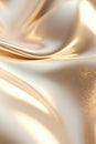 Flowing layers of gold create a luxurious and dynamic visual with smooth and reflective textures. The warm highlights Royalty Free Stock Photo